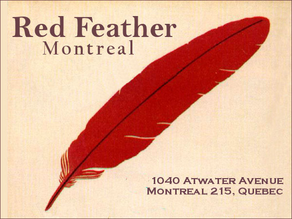 Logo de Red Feather, Montréal, circa 1964