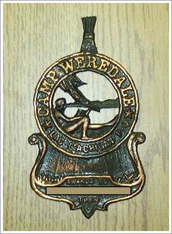 The Camp Weredale Award - 1965.